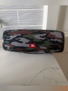 JBL Camo Portable Bluetooth Speaker - Green, Brown, Black